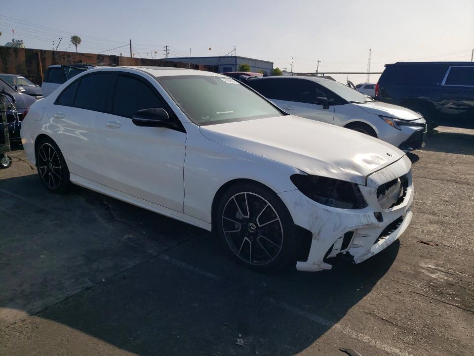 2019 Mercedes-benz C მანქანა იყიდება აუქციონზე, vin: 55SWF8DB9KU300707, აუქციონის ნომერი: 52945846