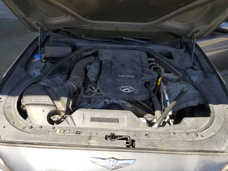 53995546 :رقم المزاد ، KMHGN4JE4FU013803 vin ، 2015 Hyundai Genesis مزاد بيع