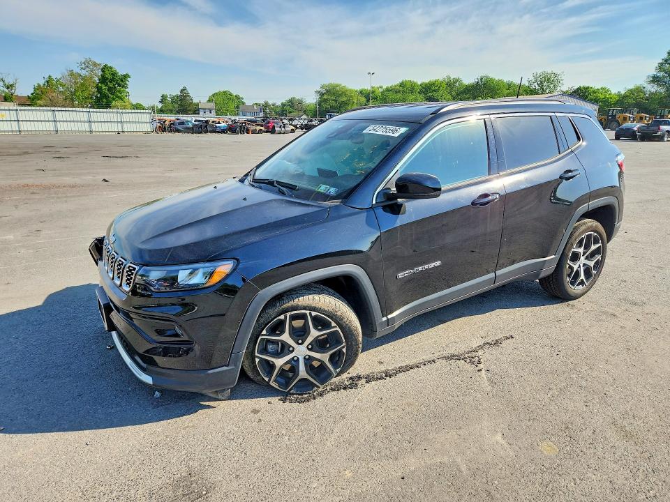 2024 Jeep Compass მანქანა იყიდება აუქციონზე, vin: 3C4NJDCN7RT128530, აუქციონის ნომერი: 54225596