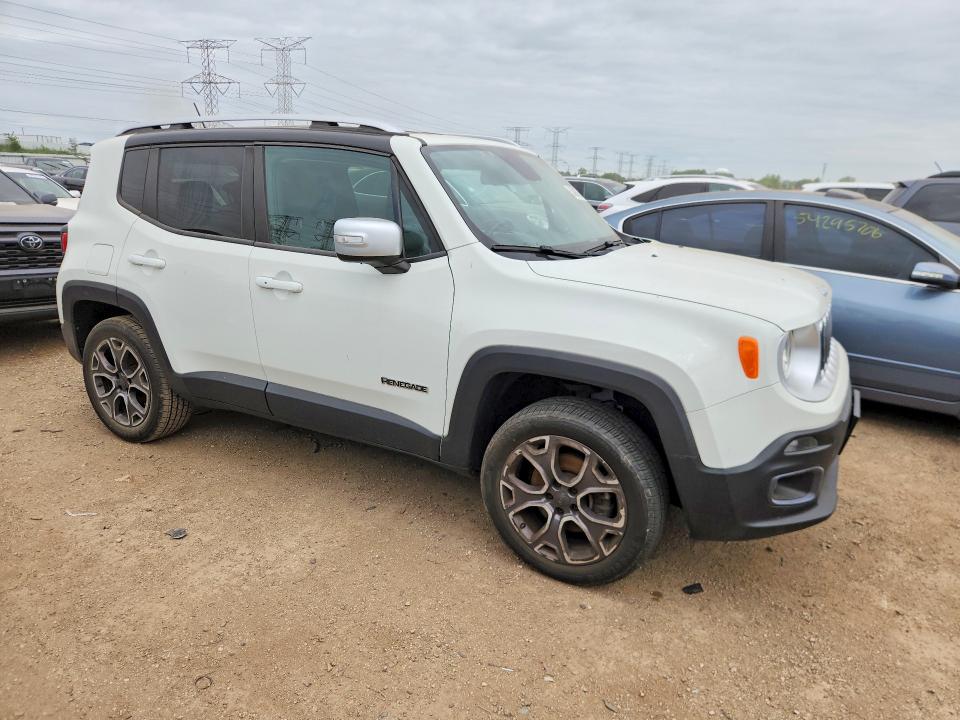 Продажа на аукционе авто 2015 Jeep Renegade, vin: ZACCJBDT0FPB54345, номер лота: 53996766