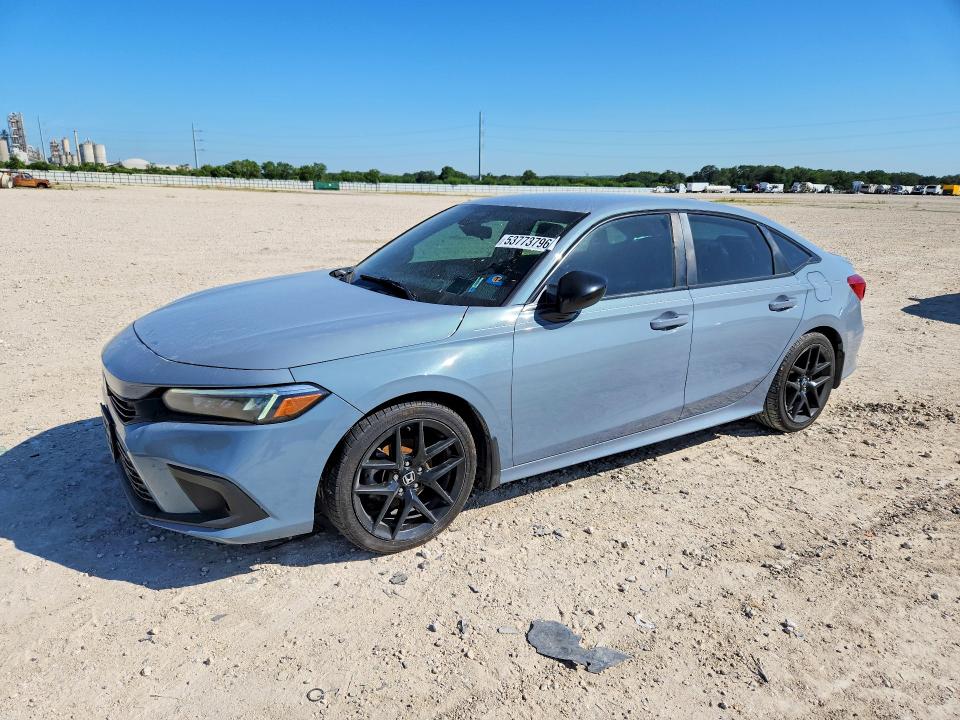 2022 Honda Civic მანქანა იყიდება აუქციონზე, vin: 2HGFE2F58NH501264, აუქციონის ნომერი: 53773796