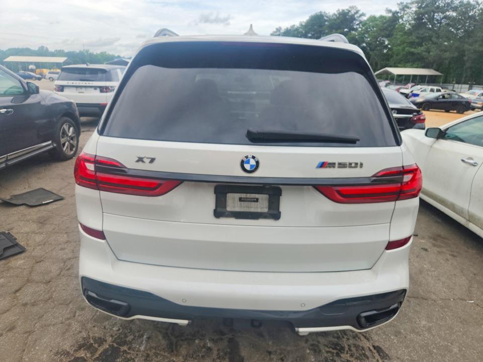54541686 :رقم المزاد ، 5UXCX6C01L9B61451 vin ، 2020 Bmw X7 مزاد بيع