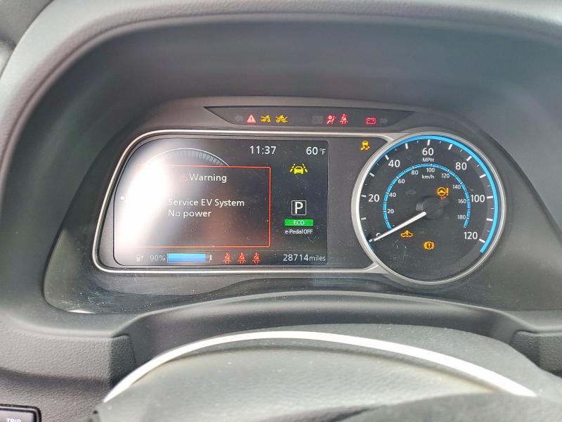 53483436 :رقم المزاد ، 1N4BZ1CVXNC561698 vin ، 2022 Nissan Leaf مزاد بيع