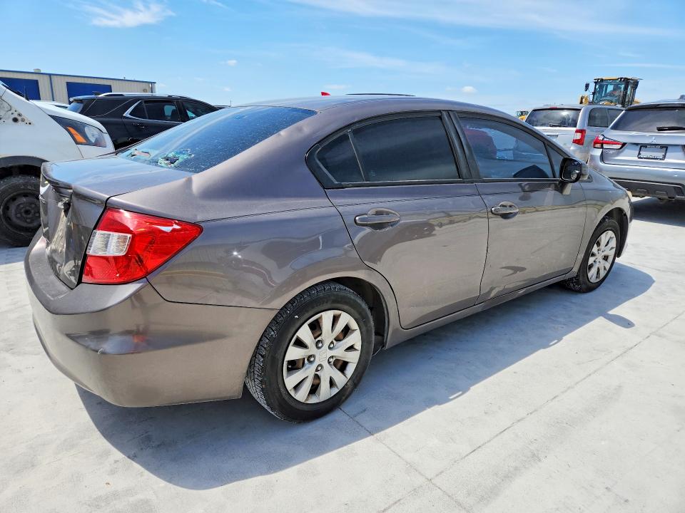 2012 Honda Civic მანქანა იყიდება აუქციონზე, vin: 2HGFB2F56CH516528, აუქციონის ნომერი: 52595076
