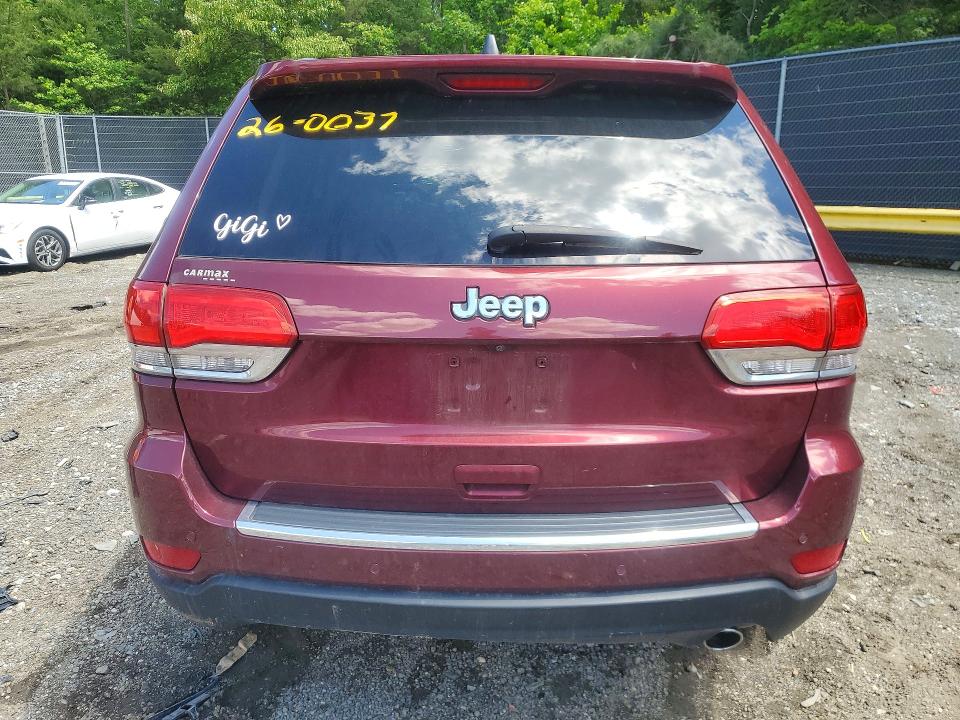 2016 Jeep Grand Cherokee მანქანა იყიდება აუქციონზე, vin: 1C4RJFBGXGC505280, აუქციონის ნომერი: 48228016