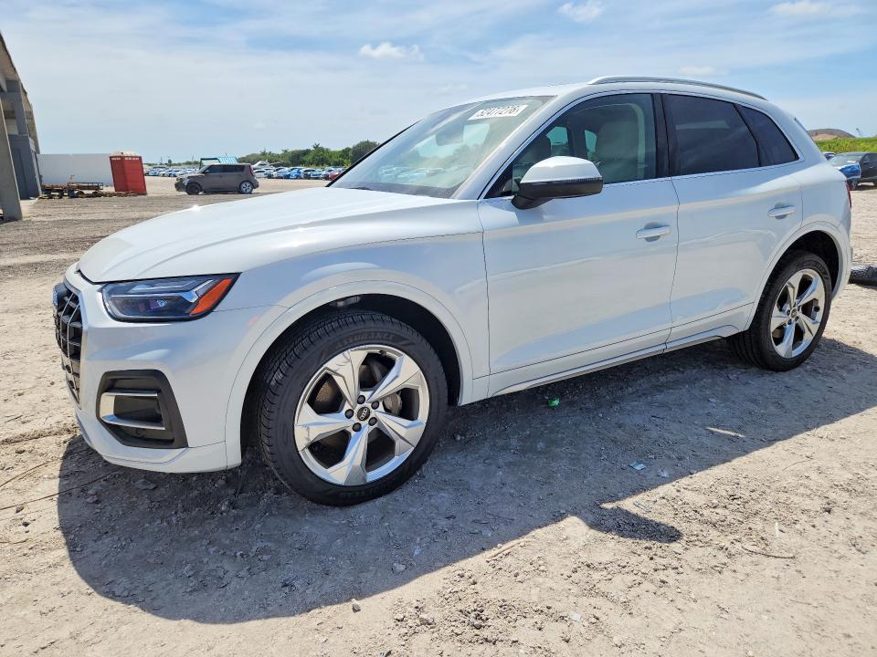 Продаж на аукціоні авто 2021 Audi Q5, vin: WA1BAAFY7M2082418, номер лоту: 52477276