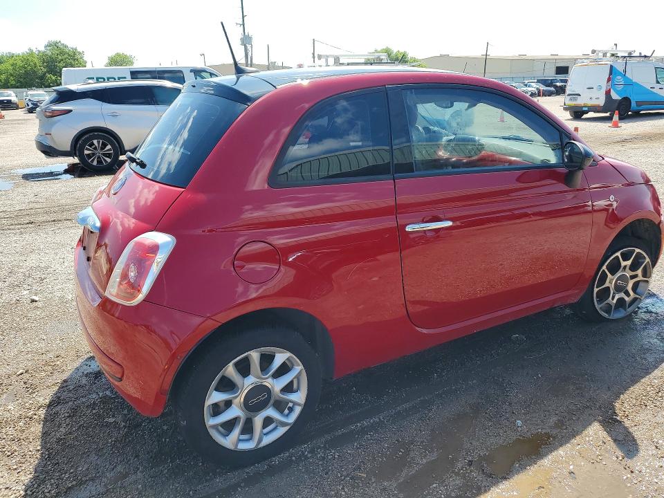 53959606 :رقم المزاد ، 3C3CFFKR3HT570801 vin ، 2017 Fiat 500 مزاد بيع