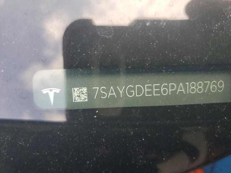 Продажа на аукционе авто 2023 Tesla Model Y, vin: 7SAYGDEE6PA188769, номер лота: 55115006