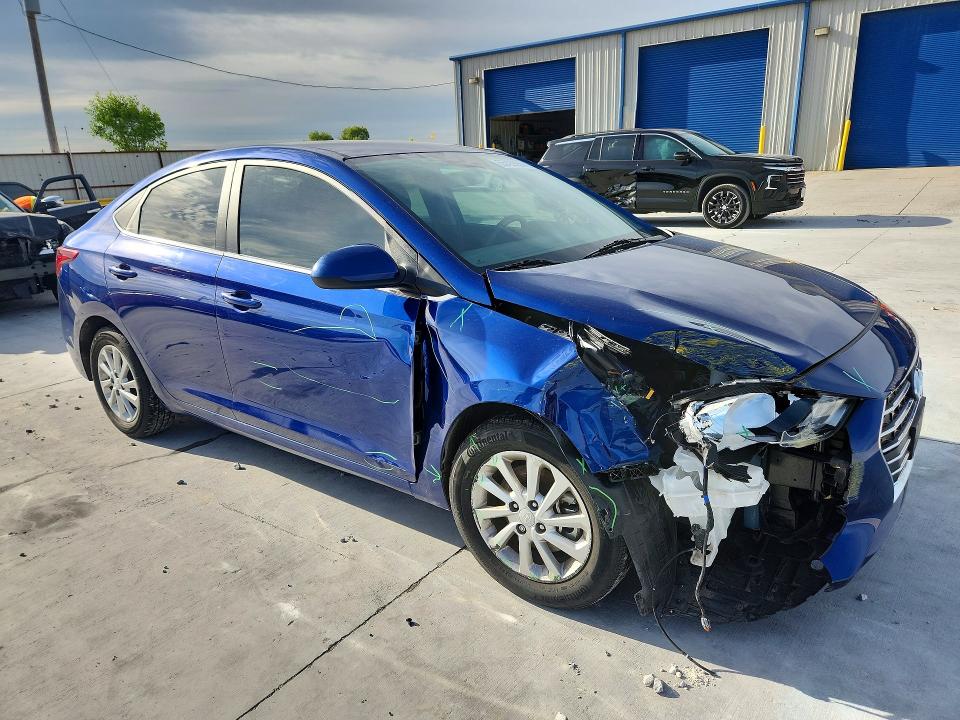 2022 Hyundai Accent მანქანა იყიდება აუქციონზე, vin: 3KPC24A68NE187844, აუქციონის ნომერი: 55429536