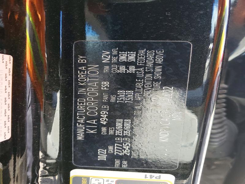 Aukcja sprzedaży 2023 Kia Sportage, vin: KNDPVCAG3P7041222, numer aukcji: 53200946