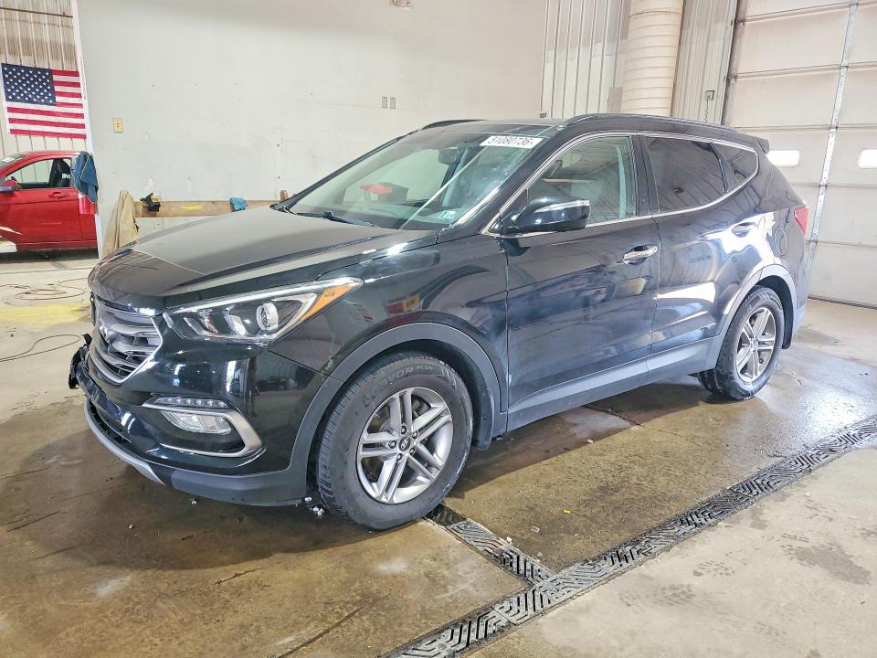 2018 Hyundai Santa Fe Sport მანქანა იყიდება აუქციონზე, vin: 5NMZUDLB7JH079121, აუქციონის ნომერი: 51080736