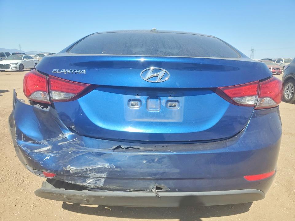 52852206 :رقم المزاد ، 5NPDH4AE6GH770938 vin ، 2016 Hyundai Elantra مزاد بيع