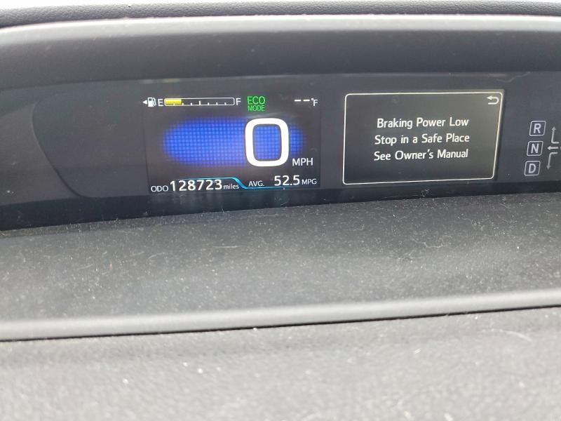 2018 Toyota Prius მანქანა იყიდება აუქციონზე, vin: JTDKARFU5J3065608, აუქციონის ნომერი: 53998376