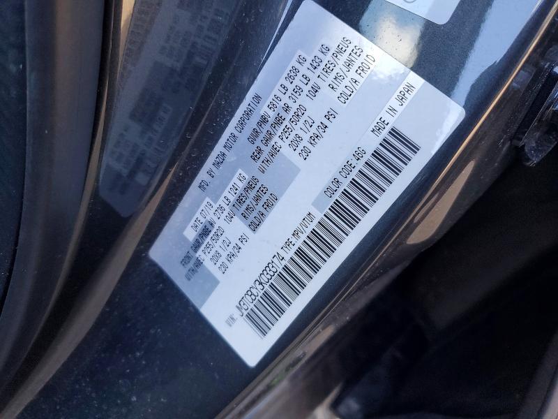 Продажа на аукционе авто 2019 Mazda Cx-9, vin: JM3TCBCY3K0333174, номер лота: 51116976