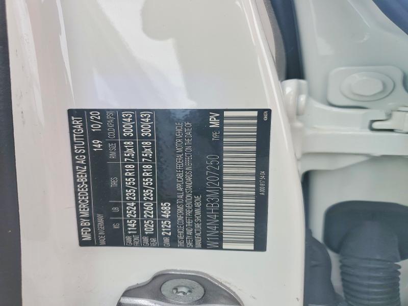 Aukcja sprzedaży 2021 Mercedes-benz Gla, vin: W1N4N4HB3MJ207250, numer aukcji: 52204646