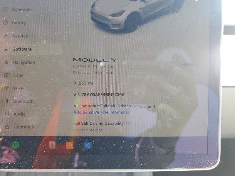 Продаж на аукціоні авто 2024 Tesla Model Y, vin: 7SAYGAEE4RF177368, номер лоту: 52587456