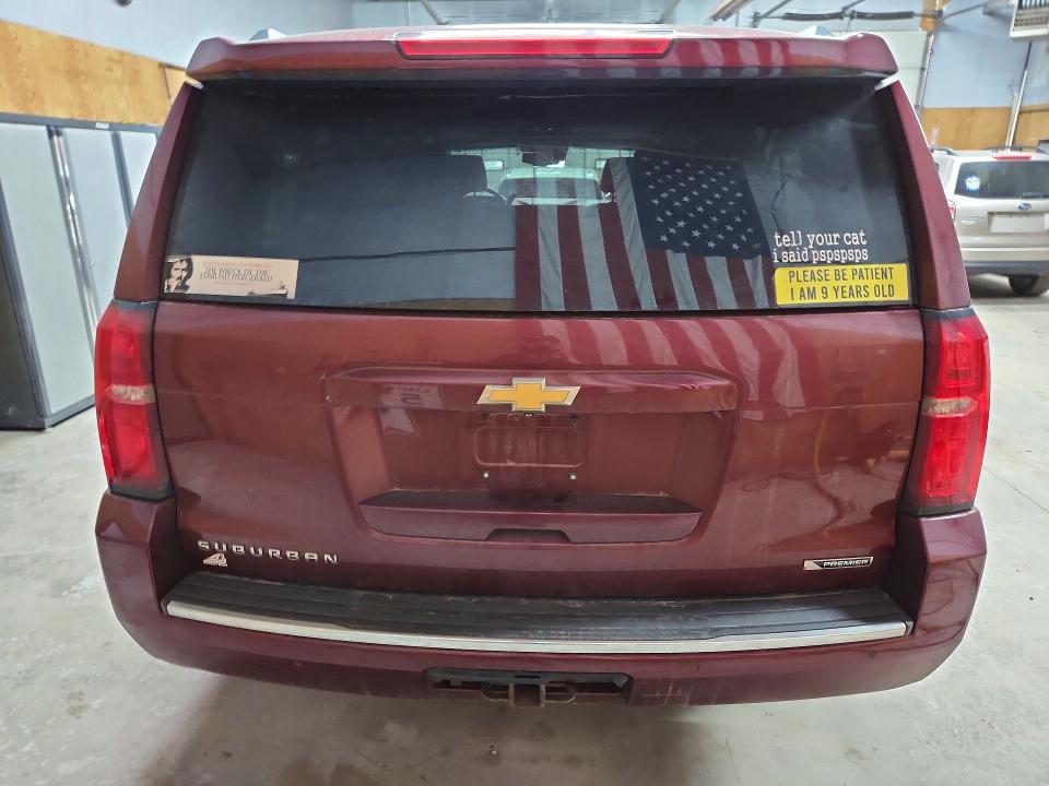 2018 Chevrolet Suburban მანქანა იყიდება აუქციონზე, vin: 1GNSKJKC0JR134351, აუქციონის ნომერი: 54833076