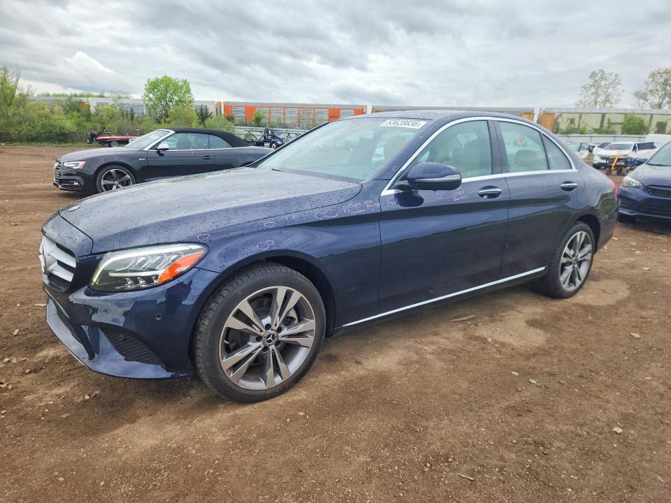 53628636 :رقم المزاد ، 55SWF8EB2KU307027 vin ، 2019 Mercedes-benz C مزاد بيع