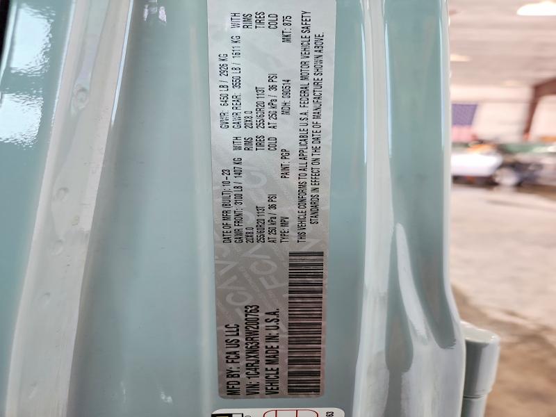 52087556 :رقم المزاد ، 1C4RJXN63RW200763 vin ، 2024 Jeep Wrangler مزاد بيع