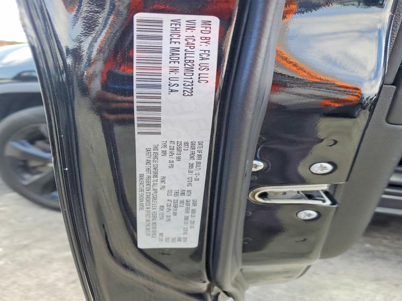 Продажа на аукционе авто 2021 Jeep Cherokee, vin: 1C4PJLLB2MD173723, номер лота: 52947576