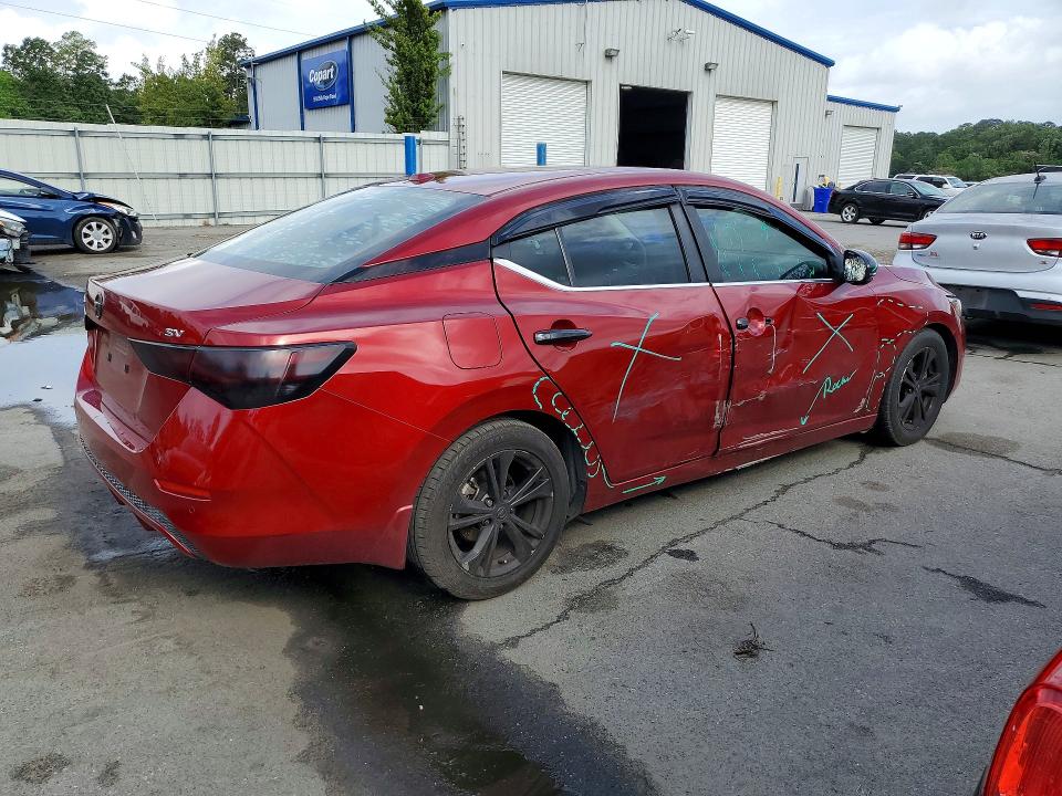 Продажа на аукционе авто 2021 Nissan Sentra, vin: 3N1AB8CVXMY212603, номер лота: 54634616
