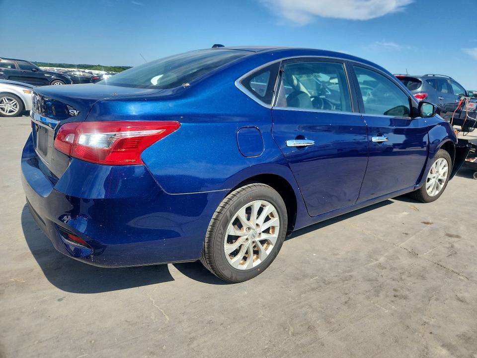 52104186 :رقم المزاد ، 3N1AB7APXKY410187 vin ، 2019 Nissan Sentra مزاد بيع