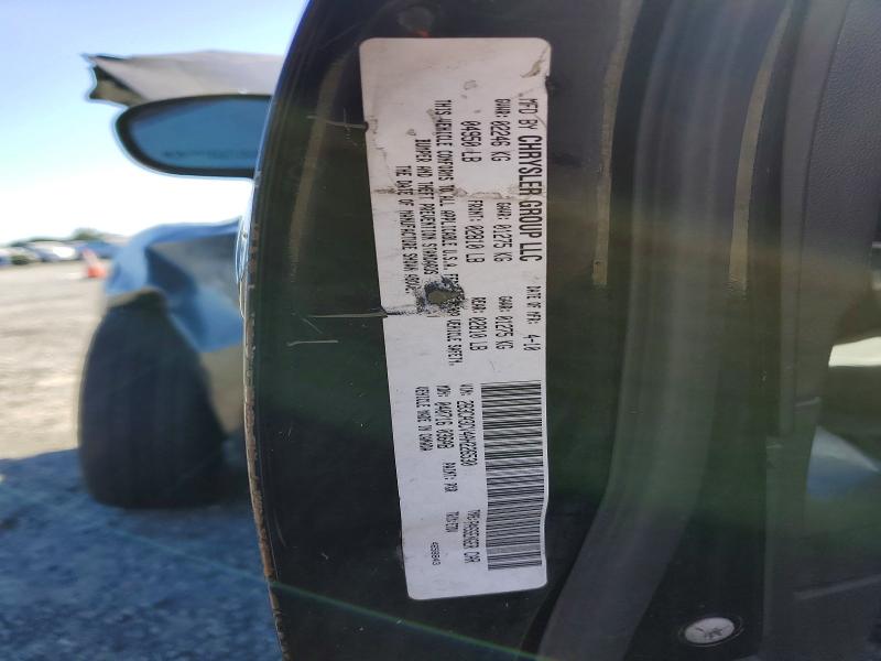 53471916 :رقم المزاد ، 2B3CA3CV4AH226530 vin ، 2010 Dodge Charger مزاد بيع