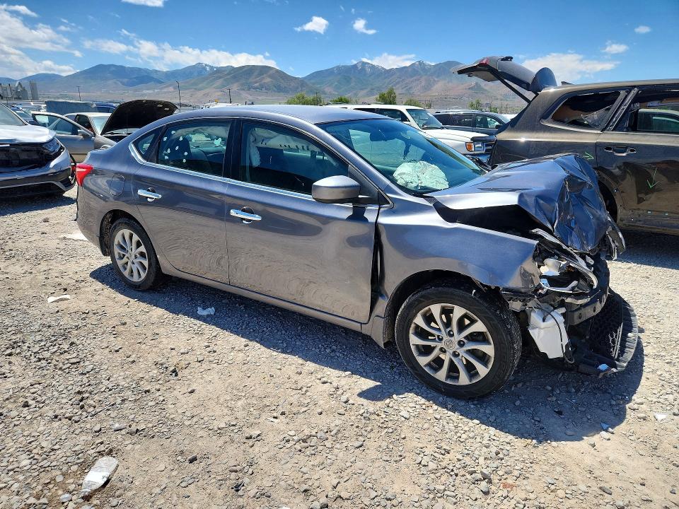 2019 Nissan Sentra მანქანა იყიდება აუქციონზე, vin: 3N1AB7AP4KY457909, აუქციონის ნომერი: 54170596