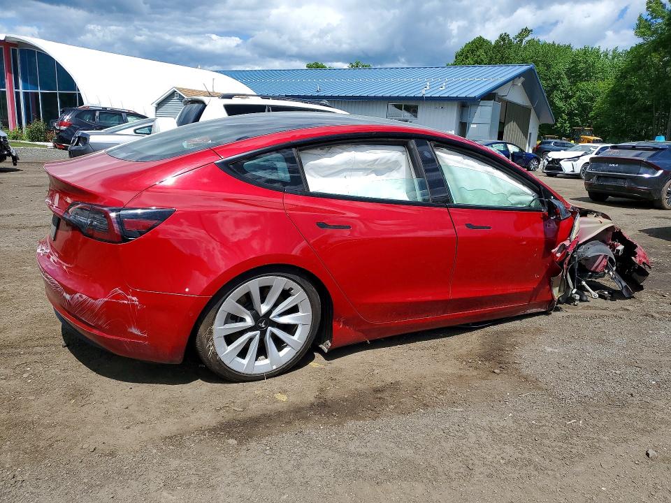 Aukcja sprzedaży 2022 Tesla Model 3, vin: 5YJ3E1EA2NF187773, numer aukcji: 55196106