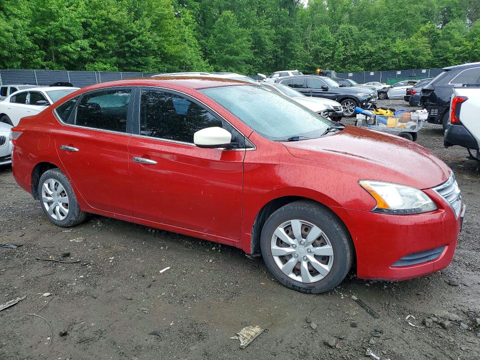 2014 Nissan Sentra მანქანა იყიდება აუქციონზე, vin: 3N1AB7AP3EY273307, აუქციონის ნომერი: 55137196