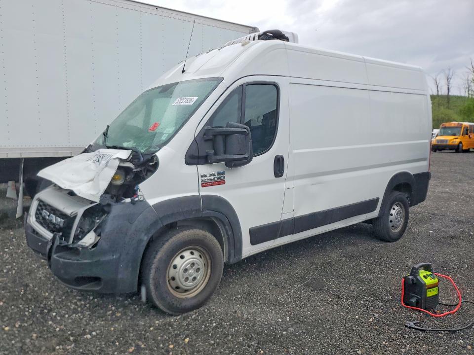 2021 Ram Promaster 2500 მანქანა იყიდება აუქციონზე, vin: 3C6LRVCG6ME516523, აუქციონის ნომერი: 52227826