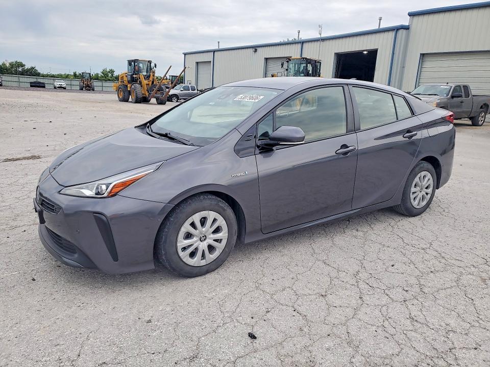 2019 Toyota Prius მანქანა იყიდება აუქციონზე, vin: JTDKARFU3K3069626, აუქციონის ნომერი: 53079606