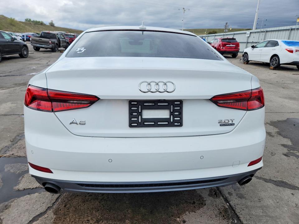 54014396 :رقم المزاد ، WAUTNAF55JA001872 vin ، 2018 Audi A5 مزاد بيع