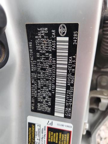 52314266 :رقم المزاد ، 4T1BF1FKXEU335381 vin ، 2014 Toyota Camry مزاد بيع