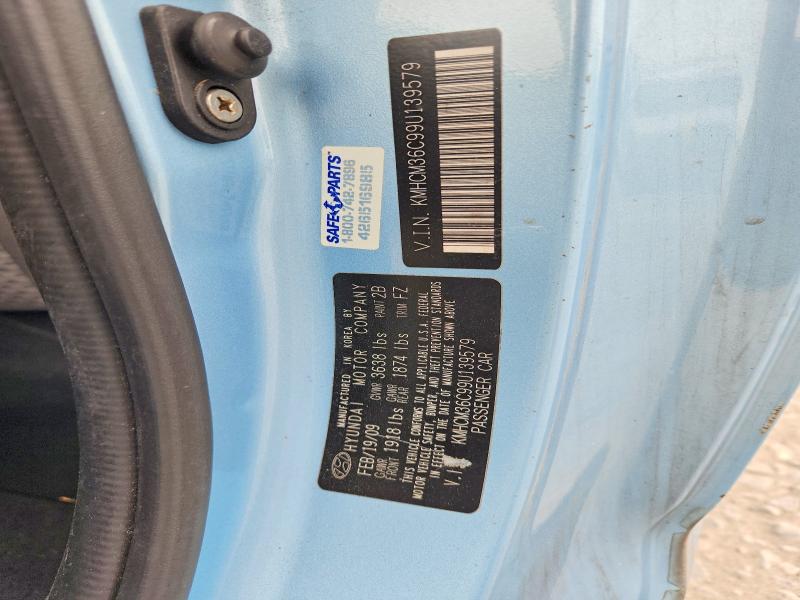 Продаж на аукціоні авто 2009 Hyundai Accent, vin: KMHCM36C99U139579, номер лоту: 54690686