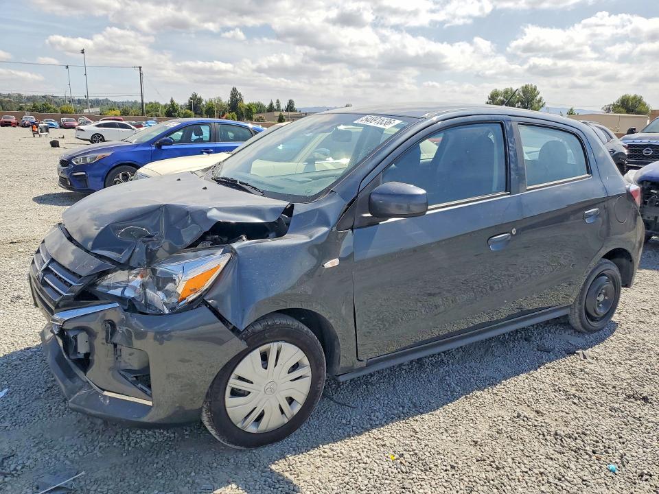 2024 Mitsubishi Mirage მანქანა იყიდება აუქციონზე, vin: ML32AUHJ1RH032693, აუქციონის ნომერი: 54891636