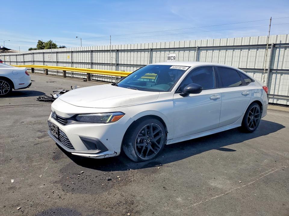 53323216 :رقم المزاد ، 2HGFE2F51NH519265 vin ، 2022 Honda Civic مزاد بيع