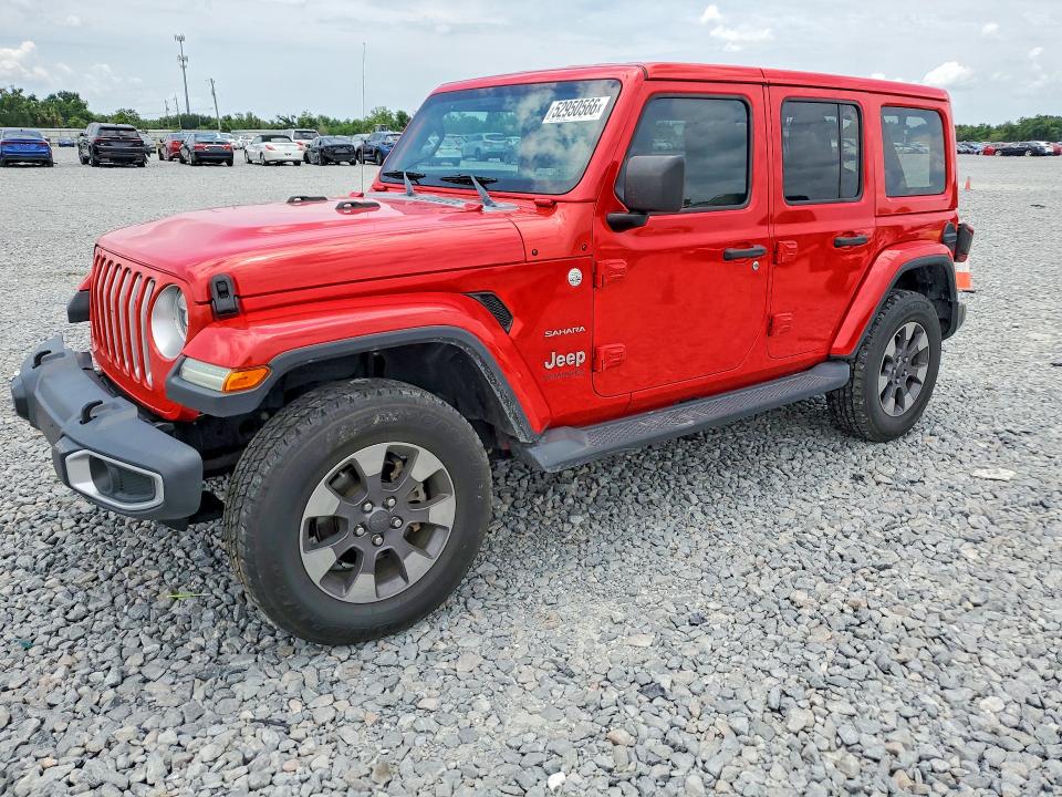 2018 Jeep Wrangler Unlimited მანქანა იყიდება აუქციონზე, vin: 1C4HJXEN8JW261369, აუქციონის ნომერი: 52950566