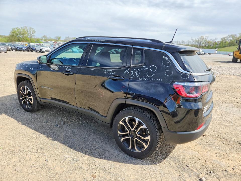 Aukcja sprzedaży 2022 Jeep Compass, vin: 3C4NJDCB0NT104991, numer aukcji: 52454516