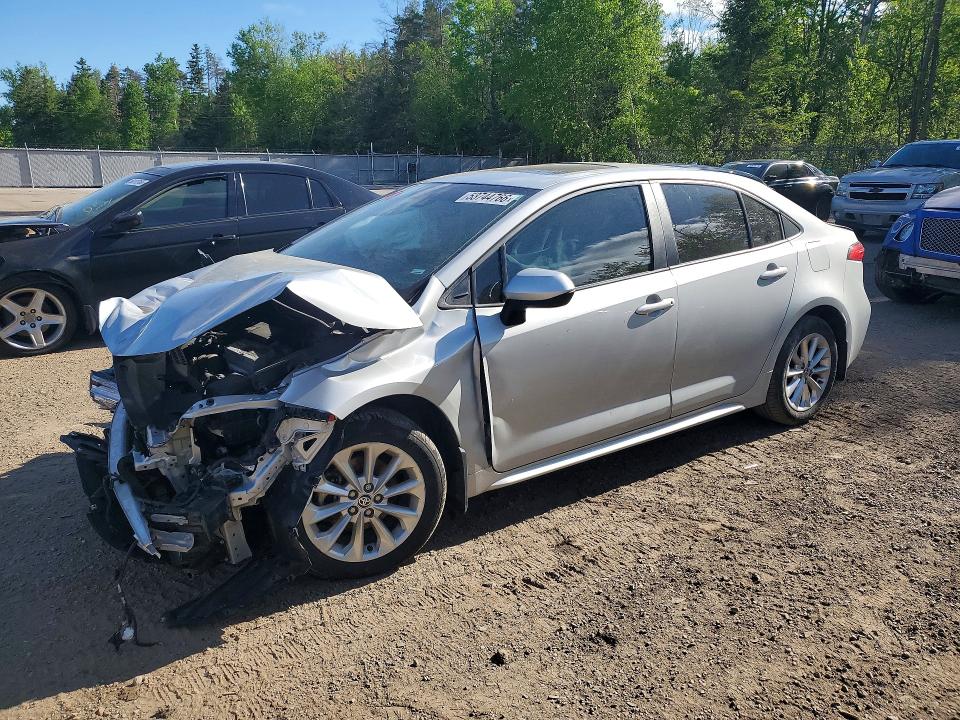 53744766 :رقم المزاد ، 5YFBPMBE2NP307168 vin ، 2022 Toyota Corolla مزاد بيع