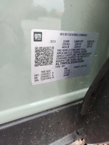 52255086 :رقم المزاد ، KL79MSSL8SB039499 vin ، 2025 Chevrolet Trailblazer مزاد بيع
