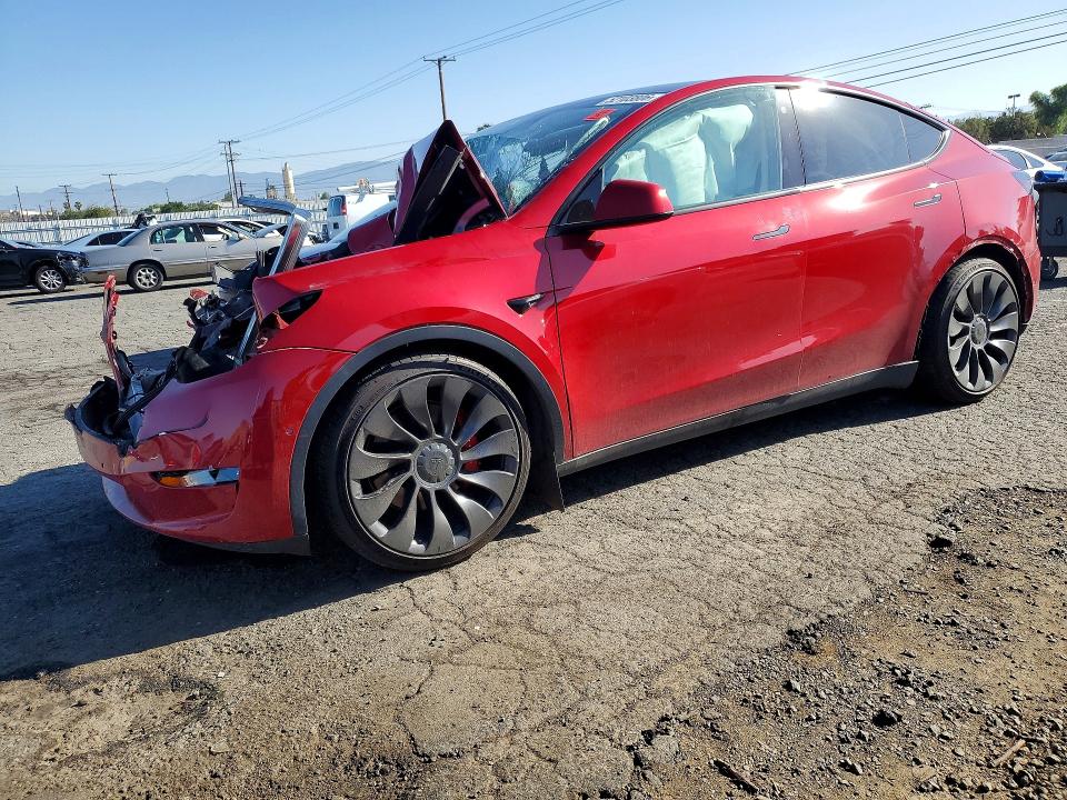 Продаж на аукціоні авто 2021 Tesla Model Y, vin: 5YJYGDEF3MF124595, номер лоту: 52103806