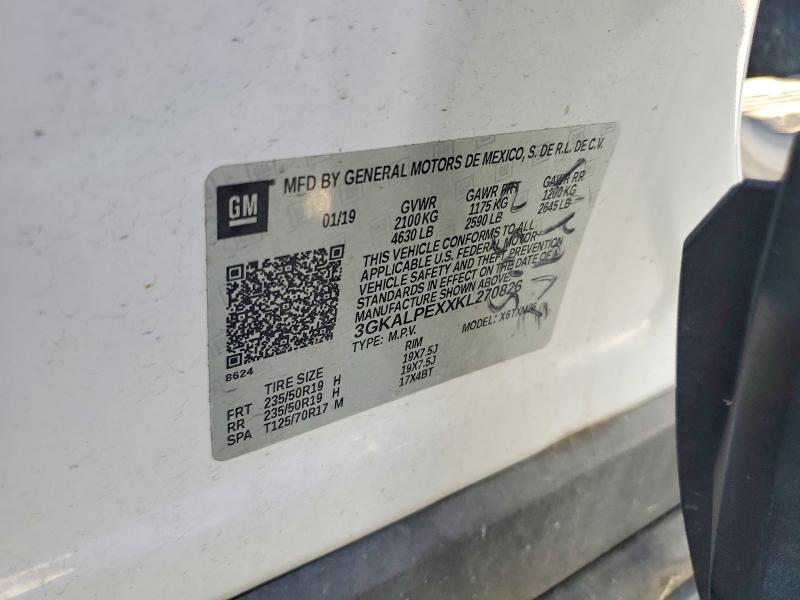 Продажа на аукционе авто 2019 Gmc Terrain, vin: 3GKALPEXXKL270826, номер лота: 52204396