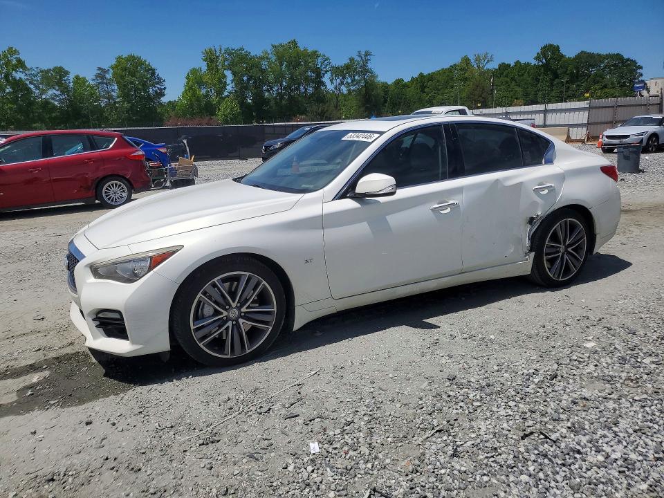 Auction sale of the 2014 Infiniti Q50, vin: JN1BV7AP2EM688214, lot number: 53342446