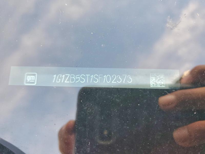 2025 Chevrolet Malibu მანქანა იყიდება აუქციონზე, vin: 1G1ZB5ST1SF102373, აუქციონის ნომერი: 53011846