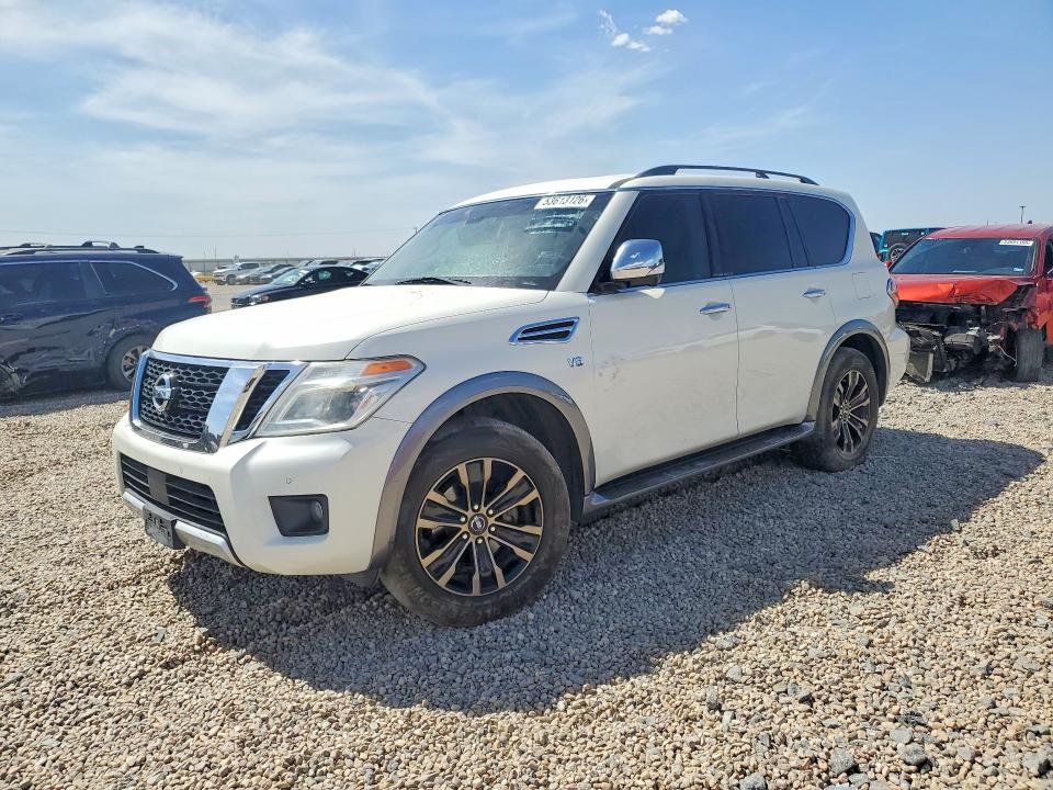 2017 Nissan Armada მანქანა იყიდება აუქციონზე, vin: JN8AY2NF3H9300987, აუქციონის ნომერი: 53613126
