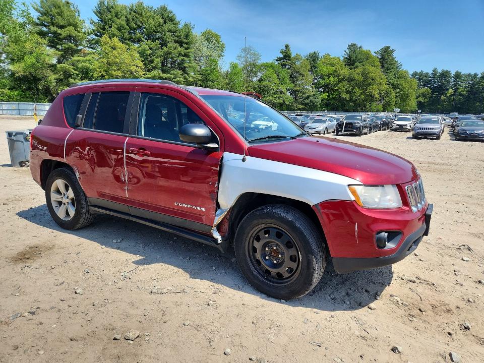 Продажа на аукционе авто 2012 Jeep Compass, vin: 1C4NJDEB5CD664747, номер лота: 53824736