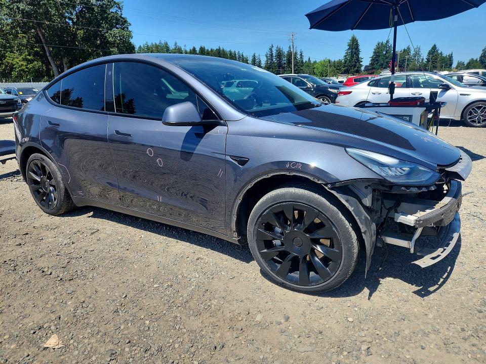 2021 Tesla Model Y მანქანა იყიდება აუქციონზე, vin: 5YJYGAEE7MF136626, აუქციონის ნომერი: 54597046
