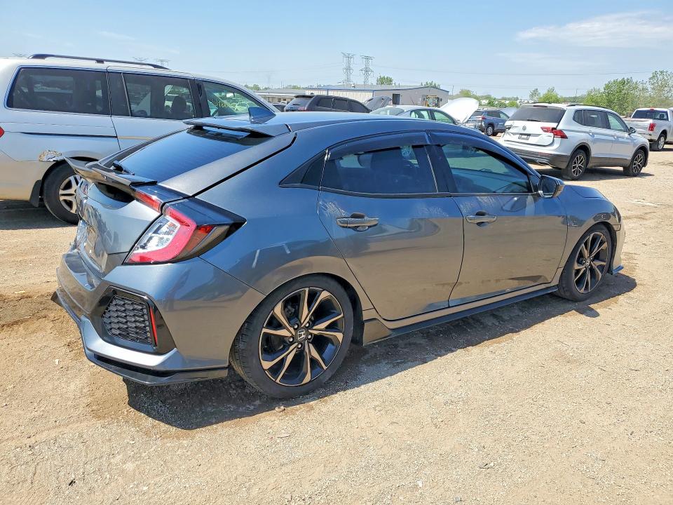 54771946 :رقم المزاد ، SHHFK7H41JU213495 vin ، 2018 Honda Civic مزاد بيع