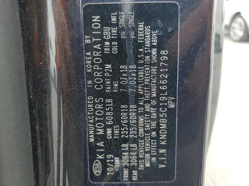 Продажа на аукционе авто 2020 Kia Sedona, vin: KNDMB5C19L6621798, номер лота: 54071496